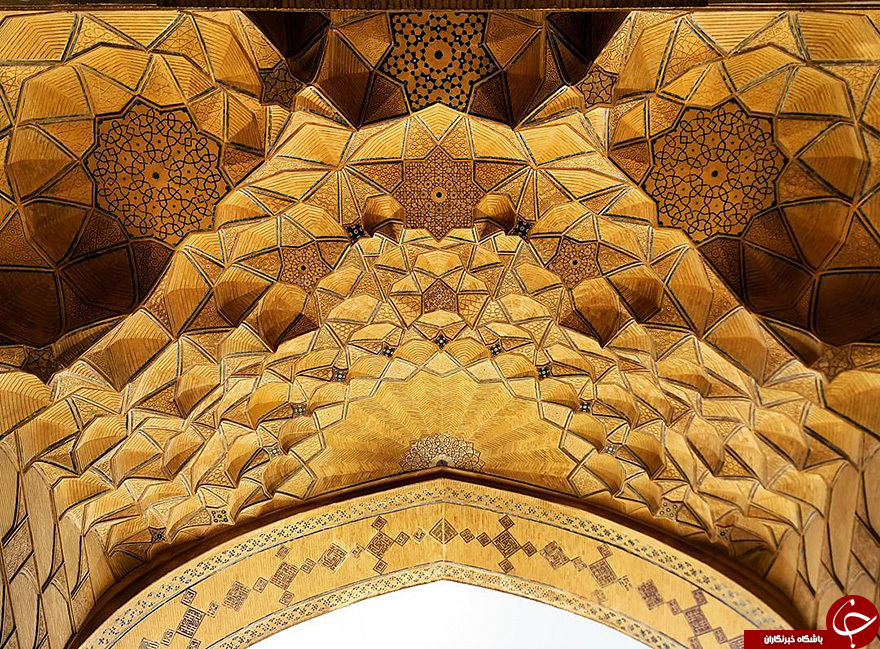 دیدن نقش نگار مساجد ایران هیپنوتیزم کننده است+تصاویر