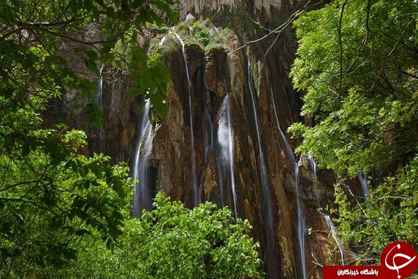 زیبا ترین آبشار ایران + تصاویر