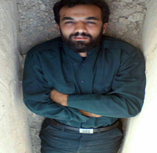 عكس/ شهیدی که پیکر ندارد در &laquo;قبر&raquo;