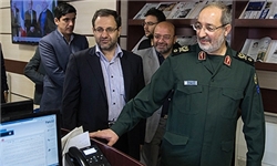 سردار جزایری از پژوهشگاه علوم و معارف دفاع مقدس بازدید کرد