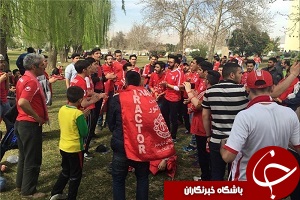 تماشاگران تراکتور زودتر از سرخ ها در آزادی