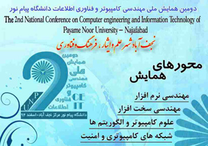 همایش ملی مهندسی کامپیوتر و فناوری اطلاعات دراصفهان