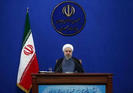 نشست خبری رئیس جمهور آغاز شد