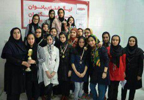 کسب مقام نائب قهرمانی بانوان شناگر باشگاه سنگ آهن بافق