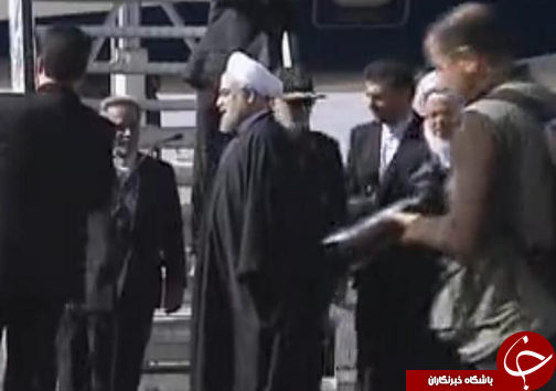 سفر رییس جمهور به یزد با همراهی محمدرضا عارف+تصویر