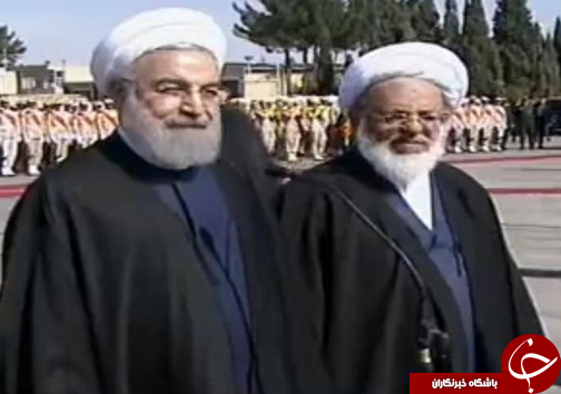 سفر رییس جمهور به یزد با همراهی محمدرضا عارف+تصویر