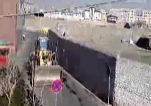 بستن دسترسی ها برای ساخت یک اتوبان + فیلم