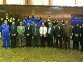 ایستادگی بانوان اسلحه سابر آذربایجان غربی بر سکوی سوم لیگ برتر کشور