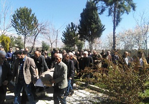 وداع کرمانشاهیان با خوشنویس نامی کشور