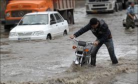 احتیاط در جاده های لغزنده گلستان
