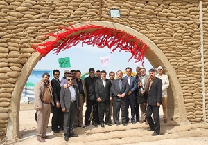 بازدید استاندار از زائر سرای قزوین در خرمشهر