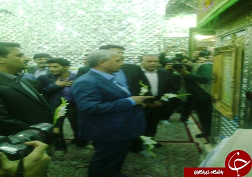 وزیر  تعاون، کار و رفاه اجتماعی وارد بافق شد