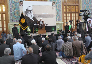 بزرگداشت مرحوم آیت الله واعظ طبسی در حرم مطهر رضوی