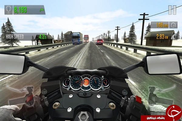 Traffic Rider بهترین بازی موتور سواری+ دانلود
