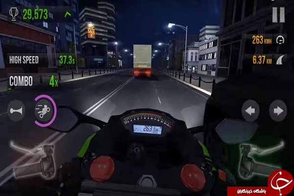 Traffic Rider بهترین بازی موتور سواری+ دانلود