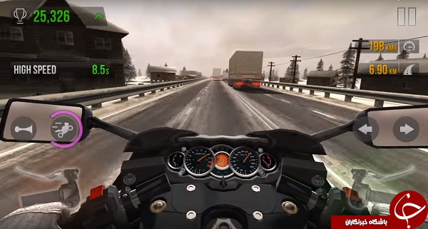 Traffic Rider بهترین بازی موتور سواری+ دانلود