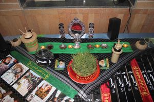 پای سفره ی هفت سین شهدا
