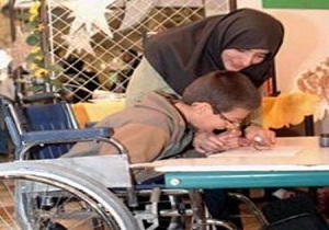 مراسم توانمند سازی دانش آموزان استثایی با نیاز های ویژه