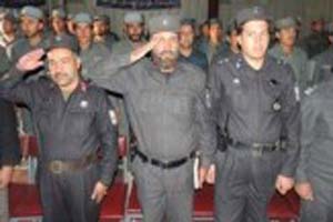 هفتاد سرباز پلیس از مرکز تعلیمی لوگر فارغ شدند