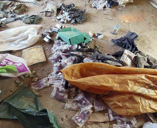 هزار قرص&zwnj; روان&zwnj;گردان انتحاری&zwnj;های داعش کشف شد + عکس