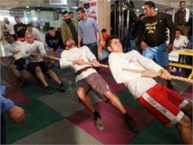 پایان مرحله  نخست مسابقات طناب کشی آذربایجان غربی در بوکان