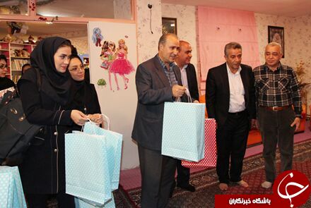 بازدید مسئولان سازمان لیگ از موسسه دخترانه خیریه