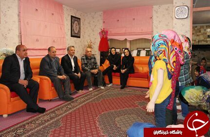 بازدید مسئولان سازمان لیگ از موسسه دخترانه خیریه