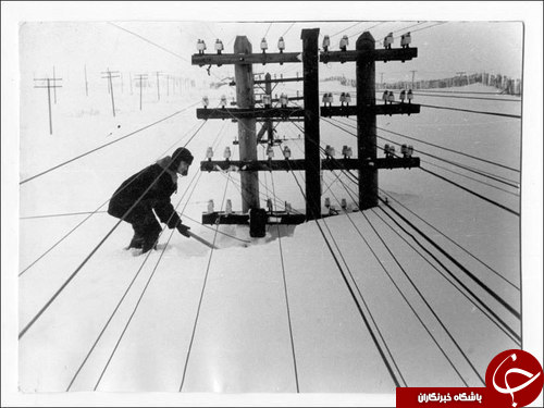 وقتی برف در سیبری از تیرهای برق هم بالاتر رفت +عکس