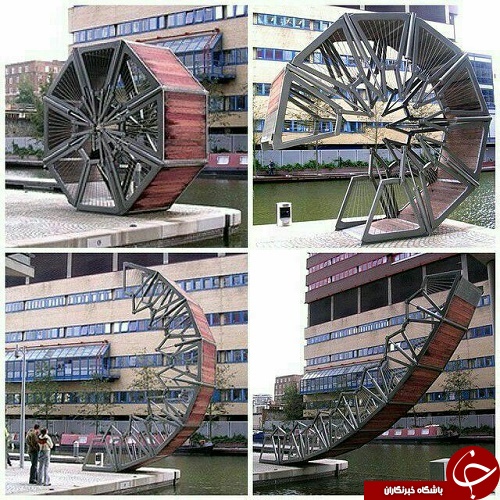 // در حال کار// پل تاشو و قابل حمل + تصاویر
