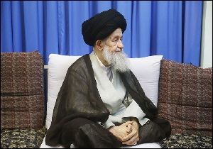دیدار آیت‌ الله علوی‌ گرگانی با دانشجویان دانشگاه امام حسین (ع)