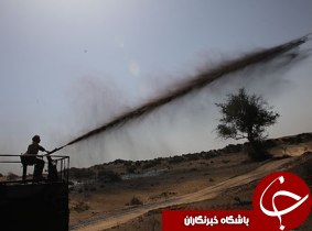 مالچ پاشی ۲۵۰۰ هکتار ماسه‌زار در آستانه تابستان