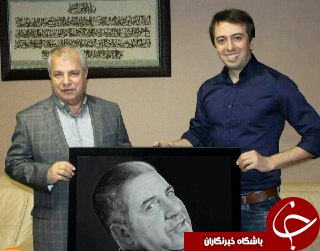هدیه جالب مسئول روابط بین الملل پرسپولیس به پروین