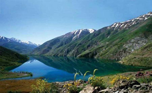 دریاچه گهر ملقب به نگین زاگرس+تصاویر