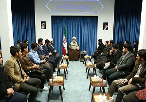 دیدار دانشجویان دانشگاه فرهنگیان با نماینده ولی فقیه