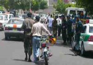 توقیف موتور سواران مزاحم در دستور کار پلیس