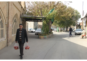 خشت هایی از جنس احساس در محله حاجی همدان