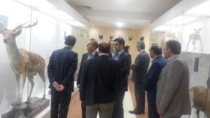 بازدید اعضا کارگروه تخصصی کمیته ایمنی آب شرب ارومیه ازموزه تاریخ طبیعی