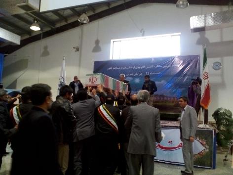 استقبال پرشور از پیکر شهید گمنام+تصاویر