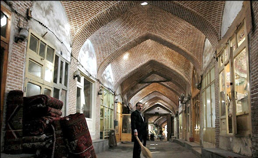 خرید نوروزی از بازار سنتی سمنان