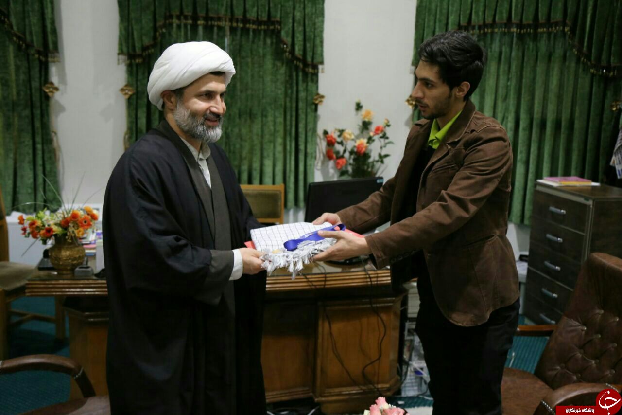 وفایی مدال قهرمانیش را به حضرت معصومه تقدیم کرد