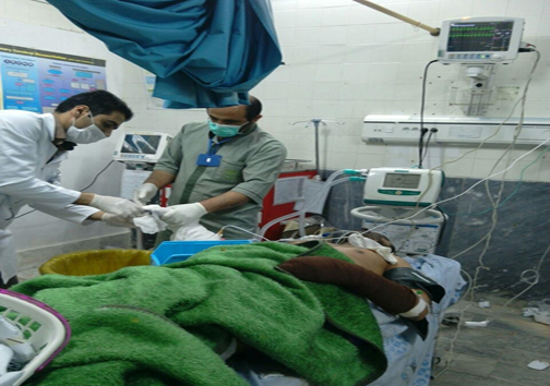 انفجار مواد منفجره قربانی گرفت+ تصاویر