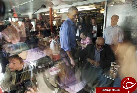 از موش غول&zwnj;پیکر در خیابان&zwnj;های لندن تا زد و خورد میان موافقان و مخالفان ترامپ