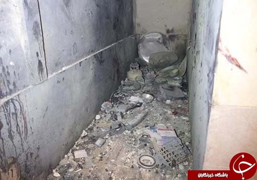 مواد منفجره باز هم حادثه آفرید + تصاویر