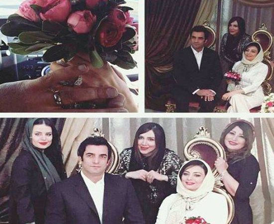 عکس های دیدنی از مراسم عقد یکتا ناصر و همسرش منوچهر هادی