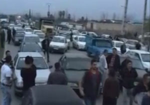 تصادف خونین در جاده نور + فیلم