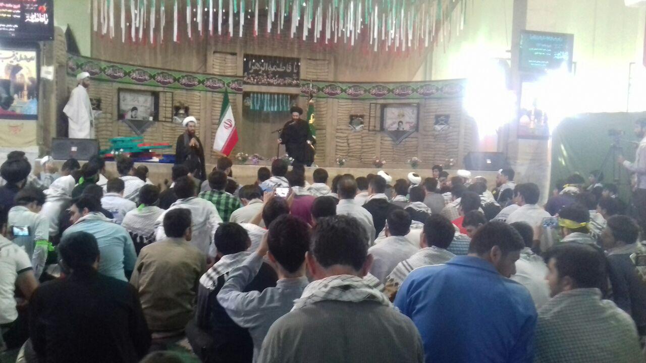 حسینیه شلمچه میزبان نماینده ولی فقیه در استان اردبیل+تصاویر