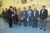 تجلیل از تیم های برتر مسابقات قهرمانی بسکتبال