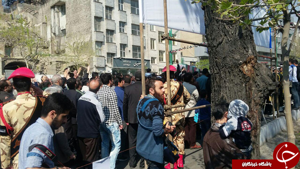 تشییع پیکر مطهر شهید گمنام بر دستان کارکنان قضایی کشور+تصاویر