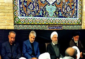 رئیس&zwnj;جمهور وارد سمنان شد + تصاویر