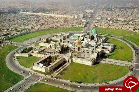 حرم امام رضا (ع) در دهه 50 /پیک غذا در تهران قدیم/نخستین عکس از سیاره مریخ/توپخانه تهران در دهه40